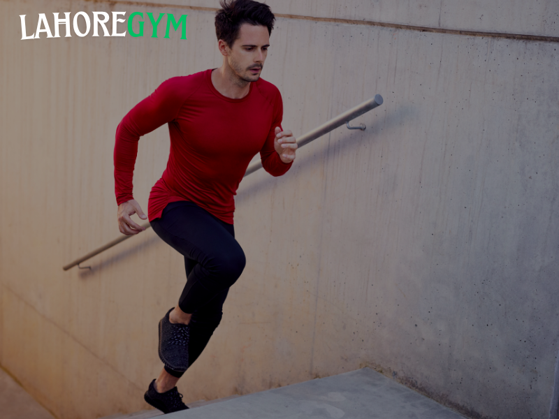 Athlete performing HIIT workout to burn fat quickly