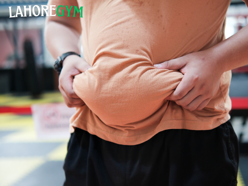 Athlete performing cardio workout to burn fat effectively