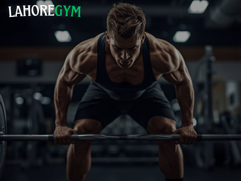 athlete performing trap workouts to burn fat and build upper body strength using targeted exercises