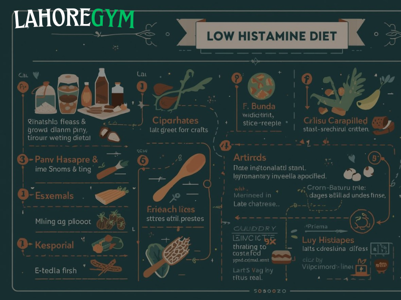 low histamine diet food list with healthy foods that support fitness, energy, and weight loss
