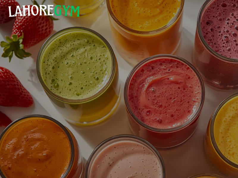 Full liquid diet foods shown as nutritious options that help support fitness goals and active lifestyles