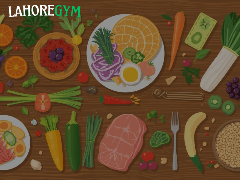 healthy diet for skinny fat showing 7 best foods to burn fat and improve body composition